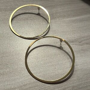 Front Facing Hoop Earrings